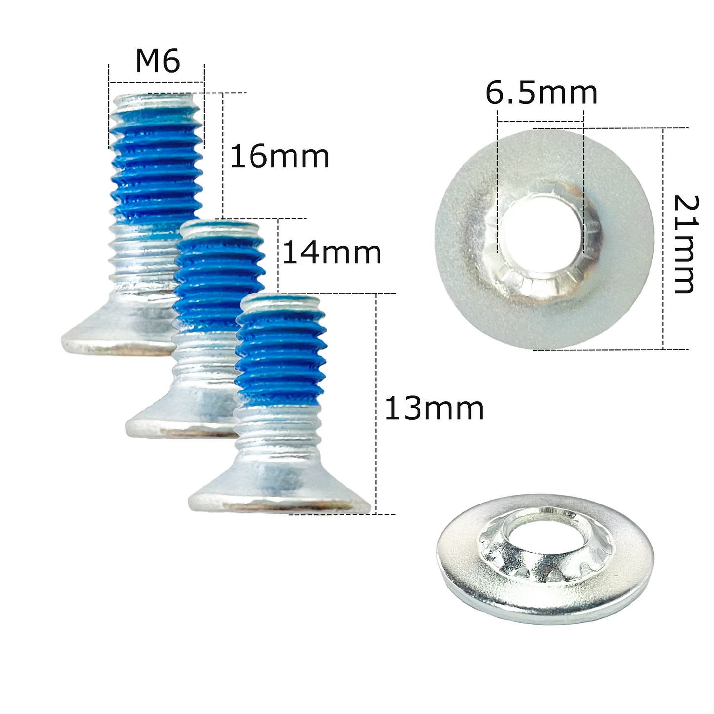 Black Snowboard Binding Screw Set Fits Most Of Bindings Ski Accessories Skis Outdoor Sport Parts Replacement 12 sets