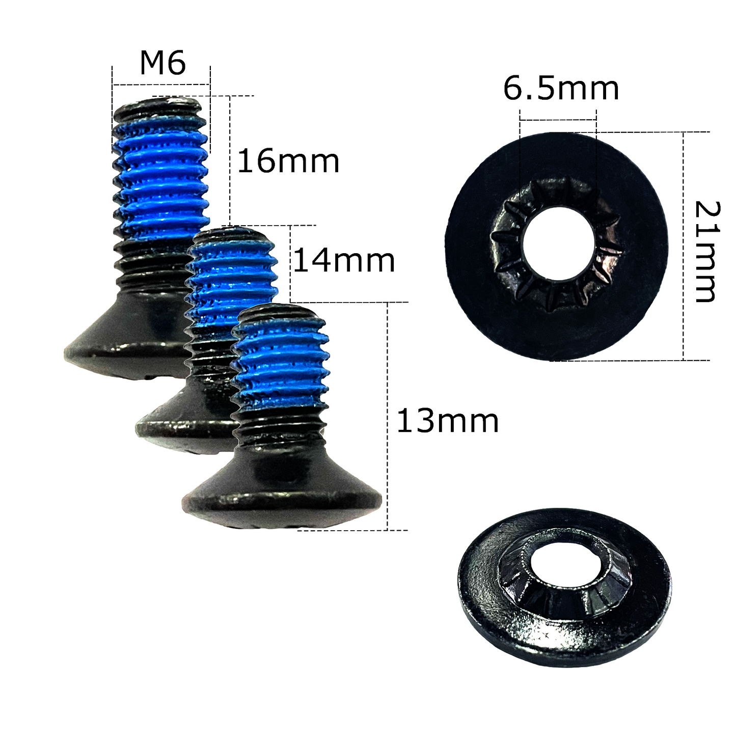 Black Snowboard Binding Screw Set Fits Most Of Bindings Ski Accessories Skis Outdoor Sport Parts Replacement 12 sets