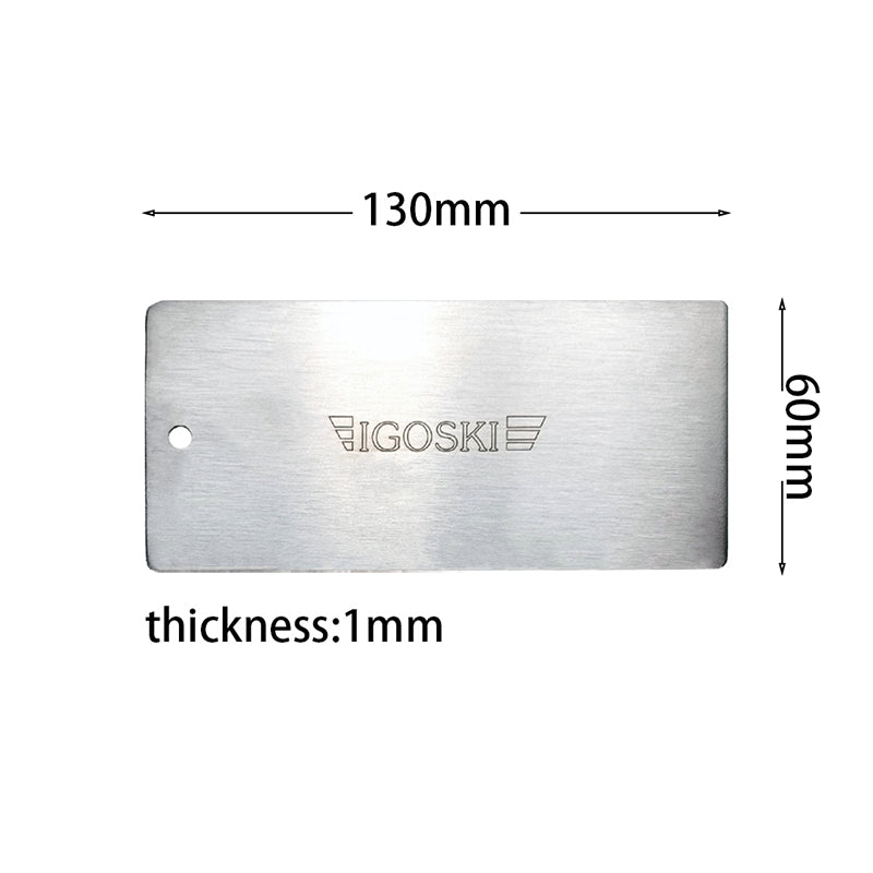 Ski Metal Wax Scraper Polish Pad Ptex Candle Sitcks Set For Removal of Excess Wax From Skis and Snowboards Tuning Snowboarding