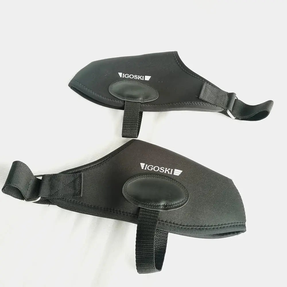 IGOSKI Ski Boot & Shoe Covers Water Resistant and Washable Ski Boot Covers Keep Dry and Warm IGOSKI