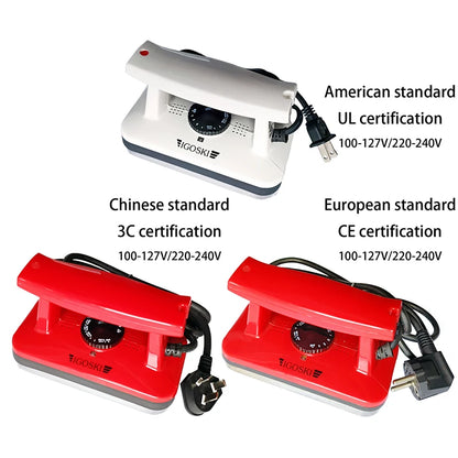 IGOSKI Snowboard and Ski Wax Iron Tool 100-127V and 220-240V CE UL 3C