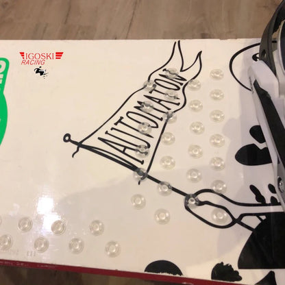 Blocco di resistenza allo sci antiscivolo per snowboard, guarnizione antiscivolo