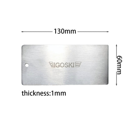 Ski Metal Wax Scraper Polish Pad Ptex Candle Sitcks Set For Removal of Excess Wax From Skis and Snowboards Tuning Snowboarding