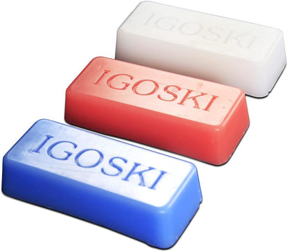 IGOSKI All Temperature Ski and Snowboard Wax 180g for All Template SKI and Snowboard
