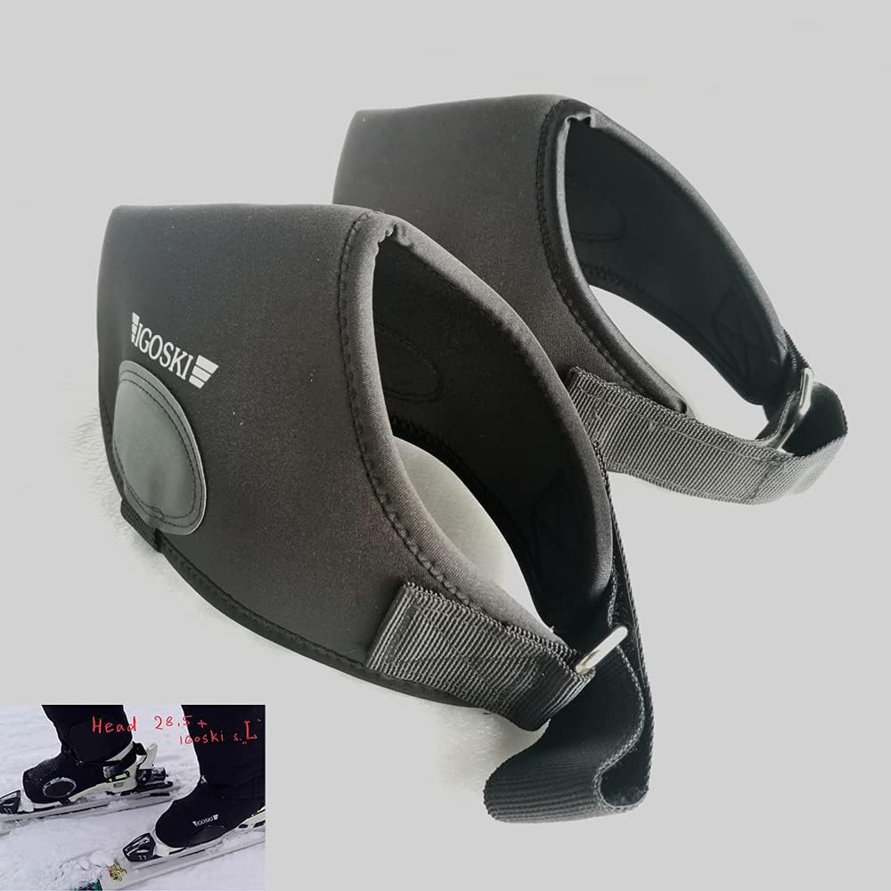 IGOSKI SKI Boot & Shoe Covers Water Resistant and Washable Ski Boot Covers Keep Dry and Warm