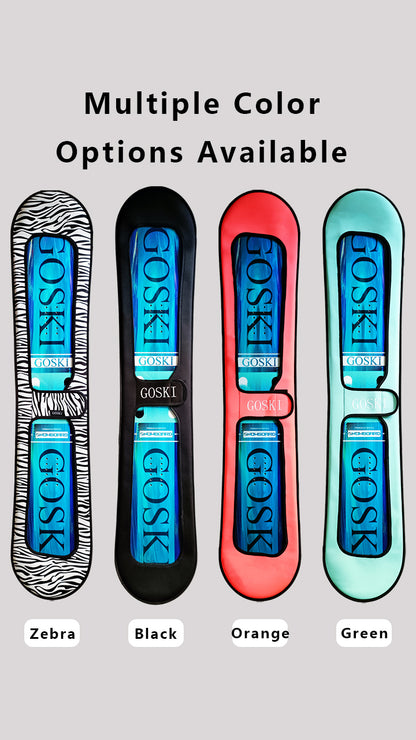 lGOSKl Snowboard Sleeve Full Coverage Snowboard Bag: Easy Carry, Scratch-Proof Suitcase Case for Ultimate Board